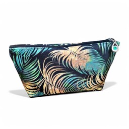 Kosmetyczka damska organizer do torebki etui kosmetyczka welurowa