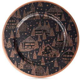 Podtalerz czarny miedziany 33 cm