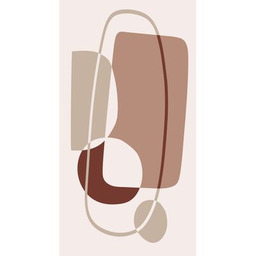 Dywan Madrid 80 x 150 cm abstrakcja beżowy