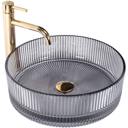 Rea Umywalka nablatowa Rea Ingrid Grey