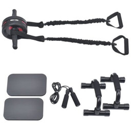 GORILLA SPORTS Zestaw do ćwiczeń mięśni brzucha AB-Wheel