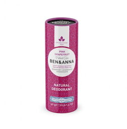 BenAnna Naturalny dezodorant na bazie sody, PINK GRAPEFRUIT