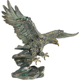 Design Toscano Victory''s American Bald Eagle Patriotyczna statuetka,