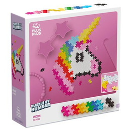 PLUS-PLUS Puzzle Puzzle by Number Jednorożec 014-3929 (250