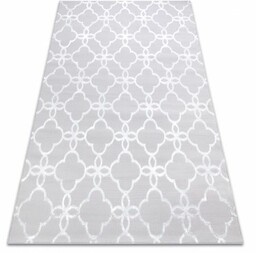 Dywan MEFE nowoczesny 8504 Koniczyna, kwiatki - Strukturalny,