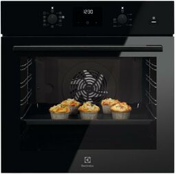Electrolux 600 SteamBake EOD3C70TK Termoobieg Czarny Piekarnik elektryczny