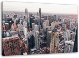 Obraz na płótnie, Chicago miasto architektura 90x60