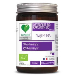 MEDICALINE Ostropest Bio 400mg, 50 kaps.