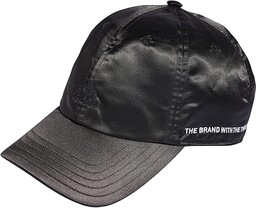 adidas Uniseks Satin Baseball Cap, Black/White, M