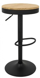 King Home Stołek okrągły Volt KH010100953 z regulacją