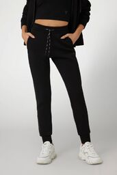 GUESS Czarne damskie dresowe spodnie Allie Scuba