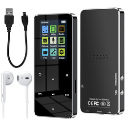 ODTWARZACZ MP4 MP3 16GB BLUETOOTH 5.0 HiFi RADIO