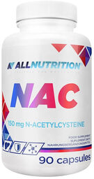 Allnutrition NAC, N-acetylo-L-cysteina, 90 kapsułek