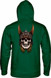 bluza męska POWELL PERALTA ANDERSON SKULL HOOD Forest