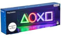 Paladone Logo LED Neon PlayStation Lampka