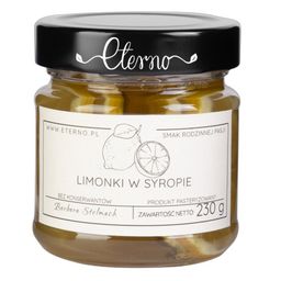 Limonki w syropie Eterno 230g