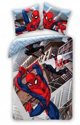 Pościel Spiderman 140x200 Dziecięca Marvel Spider-man