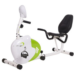 POZIOMY ROWER MAGNETYCZNY HMS (9 KG) biało-zielony R9259*