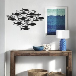 Stylowe, czarne dekoracyjne akcesoria ścienne, 41 x 70