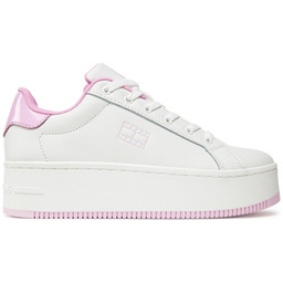 Sneakersy Tommy Jeans Tjw Flatform Patent Sneaker EN0EN02864