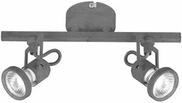 Lampa Sufitowa Concreto 2xGU10 Max.50W Szary Beton 2727232
