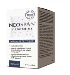 Neospan Melatonina, 60 kapsułek
