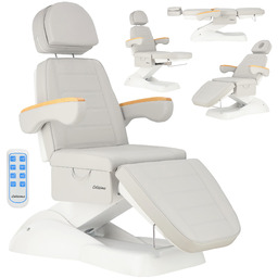 Fotel kosmetyczny elektryczny do salonu kosmetycznego pedicure regulacja