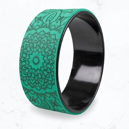 Koło do jogi myga Mandala - zielone