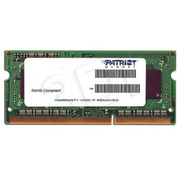 Patriot Memory Pamięć Signature PSD38G16002S (DDR3 SO-DIMM; 1