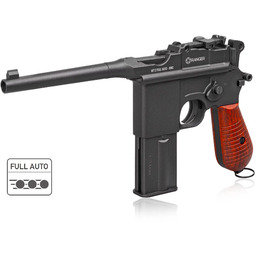 Pistolet wiatrówka RANGER M712 Broomhandle FULL AUTO BLOWBACK
