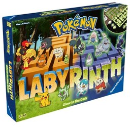 RAVENSBURGER Gra planszowa Labyrinth Pokemon świecący w ciemności