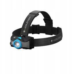 Latarka Czołowa Ledlenser MH7 Black/blue