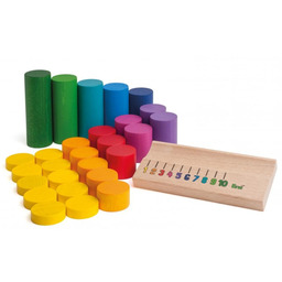 Gra edukacyjna Liczenie do 10 Erzi 42485 drewniana