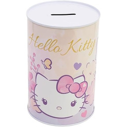 METALICZNY BANK PIENIĘDZY HELLO KITTY
