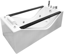 Wanna z hydromasażem prostokątna 170x80 cm MO-0011L