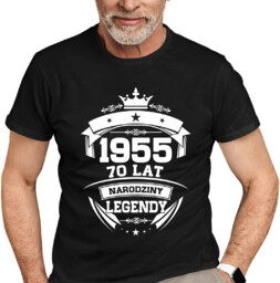 1955 Narodziny legendy 70 lat - męska koszulka