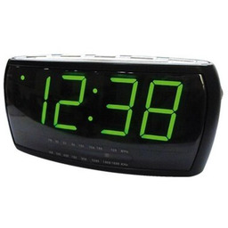 ADLER Radiobudzik AD 1121 Czarny, Tuner FM/AM, Wyświetlacz