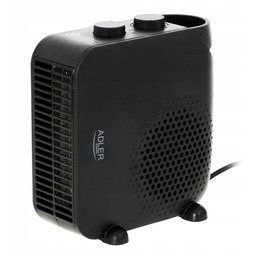 Termowentylator Czarny 2000W Ad 7725B