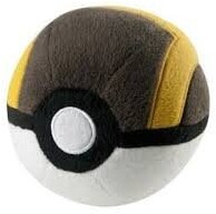 Pokemon Maskotka PLUSZOWY POKE BALL Czarny ULTRA BALL