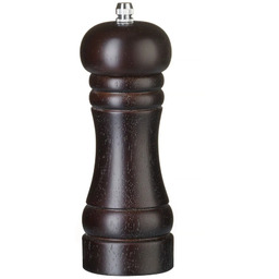 MŁYNEK DO PIEPRZU 57x165 mm DREWNIANY CIEMNE DREWNO