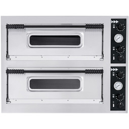 Piec do pizzy 2-komorowy na 8 pizz śr.