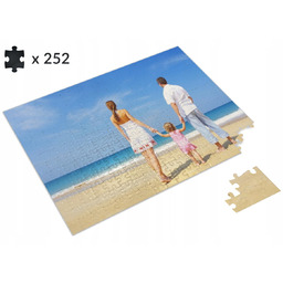 FOTO puzzle ZE ZDJĘCIEM tekst Dzień Kobiet A3