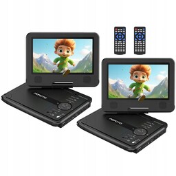 Przenośna Konsola DVD 7" Hd LCD Odtwarzacz Gier