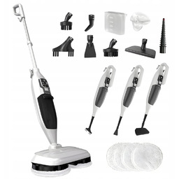 Mop Parowy 1300W Zbiornik 550ML 13W1 Akcesoria Czyszczenie