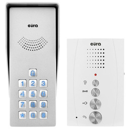 EURA Domofon ADP-38A3 ENTRA, (biały)