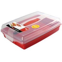 CURVER Pojemnik plastikowy 172568 14.73 L Czerwony