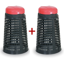 Plastikowy kosz na worki na odpady 120 L