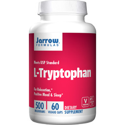 Jarrow Formulas, L-Tryptofan, 500 Mg, Suplement diety, 60