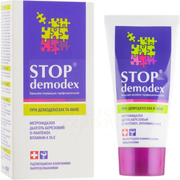Balsam Stop Demodex (Demodekoza, Nużyca, Trądzik), 50 ml