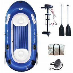 Ponton Z Silnikiem elektrycznym turystyczny wędkarski Aqua Marina